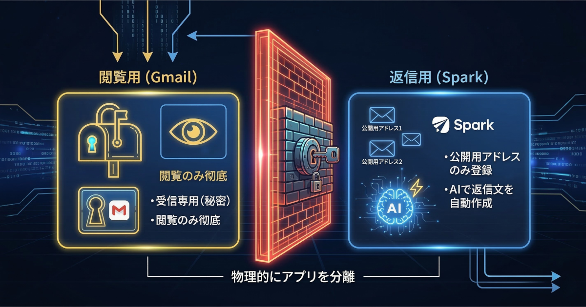 返信の負担をゼロに！AI アプリ「Spark」が強力な味方